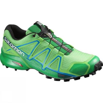 Zapatillas Running Salomon Speedcross 4 Hombre Verde - Chile MOY247530